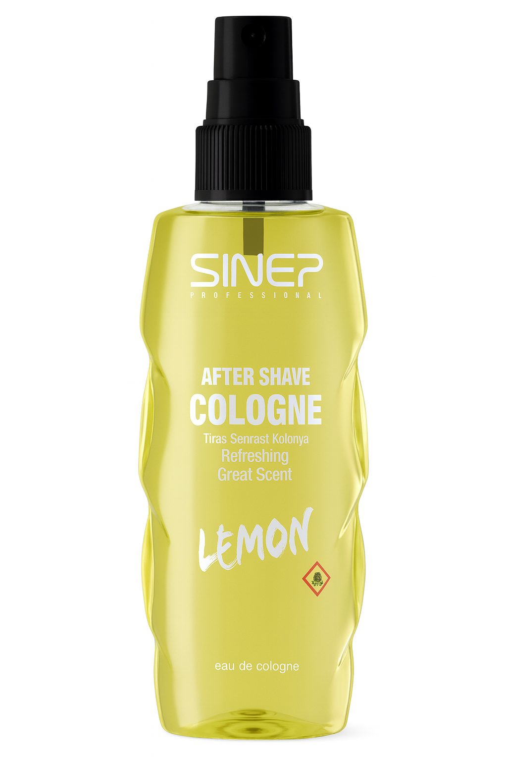 Lozione dopobarba spray senza gas – Effetto rinfrescante – Profumo Lemon