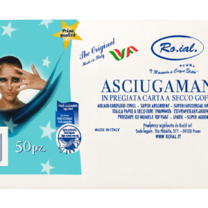 Ro.ial &ndash; Asciugamano in Carta a Secco Goffrata (50 pz)