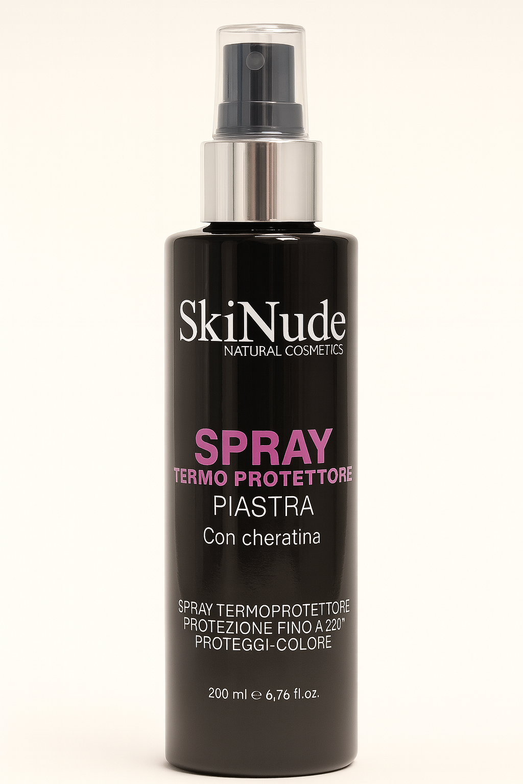 SkiNude – Spray Termoprotettore Piastra con Cheratina (200 ml)