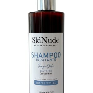 SkiNude Shampoo Idratante &ndash; Senza Sale, con Cheratina (500 ml)